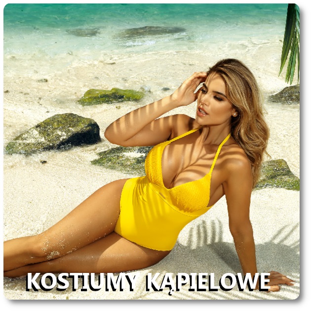 Kostiumy kąpielowe plażowe, na basen. Kostiumy  jednoczęściowe, oraz stroje kąpielowe dwuczęściowe w sklepach Bielizna BodyExpert w Krakowie, Proszowicach i Kazimierzy Wielkiej